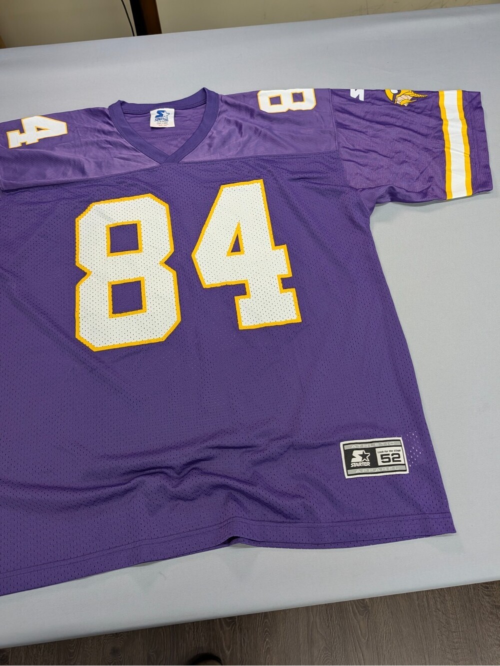 Randy Moss Vikings Starter Jersey 52 XL Vintage 1998 Purple